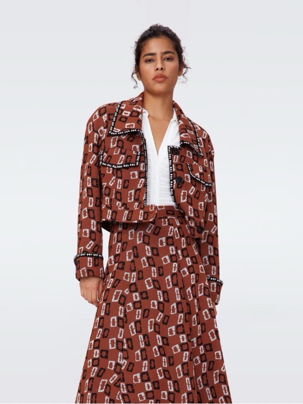 NWT $618 Diane von Furstenberg Lacie Jacket